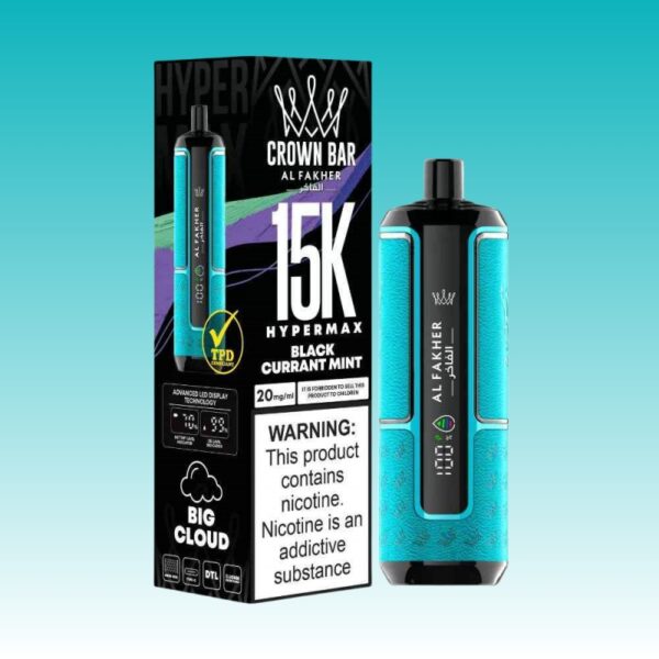 Kaufen Sie Gnstig Al Fakher Crown Bar Hypermax 15000 Puffs Zum Verkauf |  Preis 9,59 | Grohandel | VSVAPE