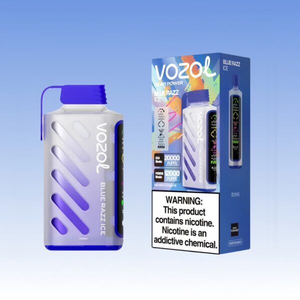 blue razz ice vozol 20000 Vista 20 000 - Blue Razz Ice main image 0