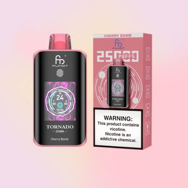 elfbar elfa master akku Fumot Tornado 25000 Puffs 25k Smart Screen Disposable Vape main image 1